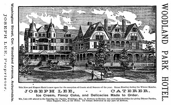 Woodland Park advertisement