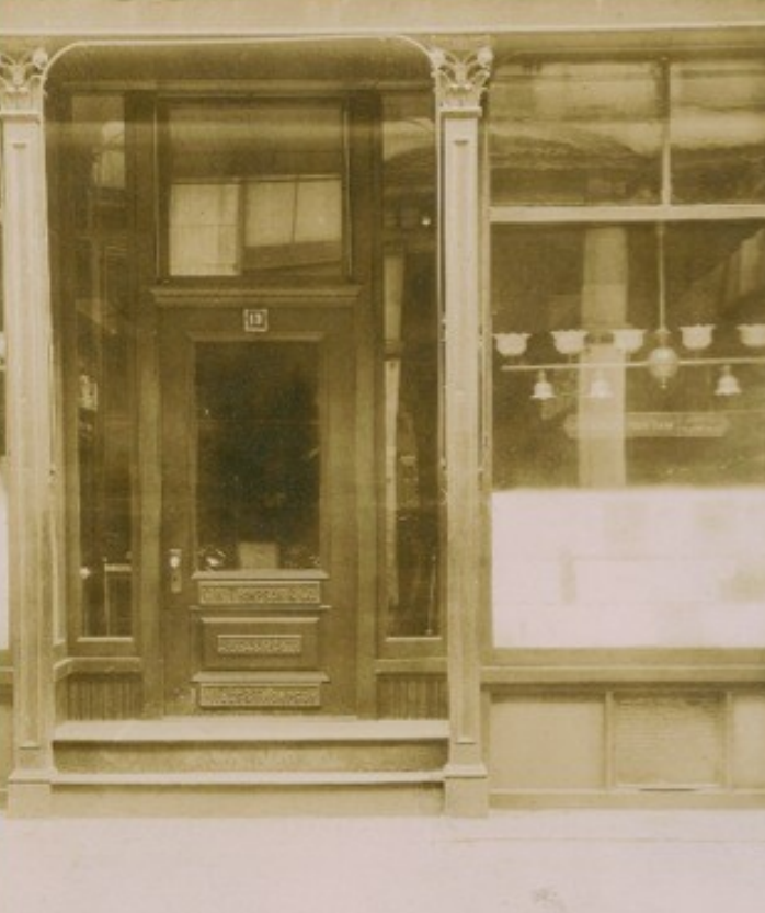   13‐15 West Street storefront, c.1900‐1910.    (Historic New England)