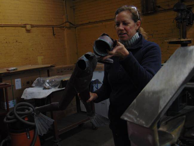 A photo of Gillian Christy Preston, a sculptor at Humphreys Street Studios