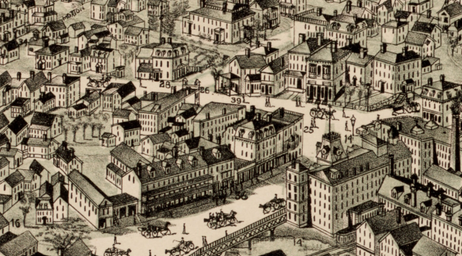 Historic Map of Dorchester